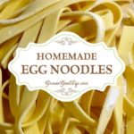 Three simple ingredients are all you need to make your own fresh, homemade egg noodles. If you keep a flock of chickens, egg noodles are a great way to use up your excess eggs.