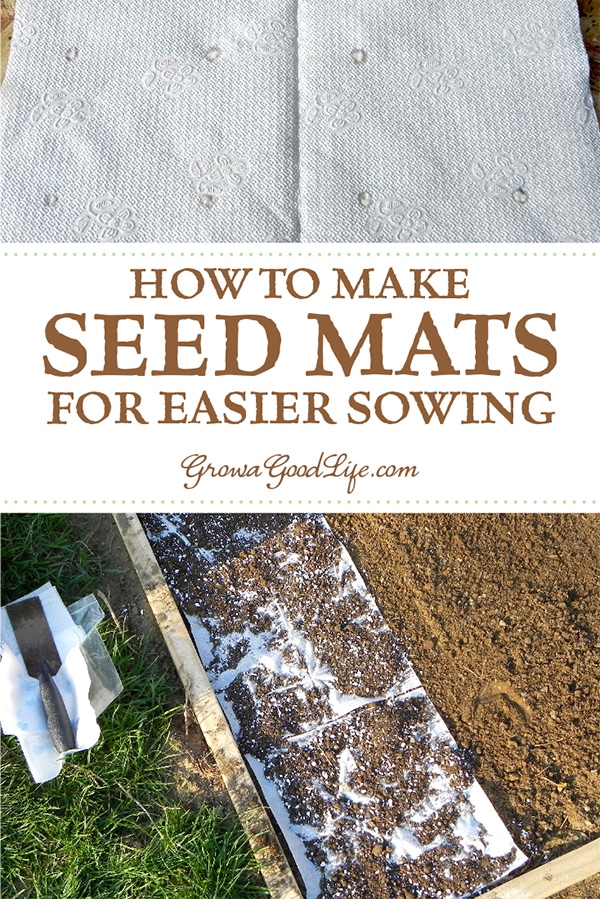 Make Your Own Garden Mats