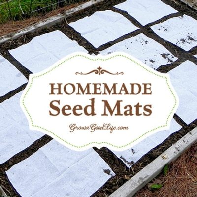 Seed mats or seed tapes are helpful for planting tiny seeds, such as lettuce and carrots that are hard to sow one at a time. Perfect for square foot garden.