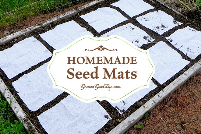 Seed mats or seed tapes are helpful for planting tiny seeds, such as lettuce and carrots that are hard to sow one at a time. Perfect for square foot garden.