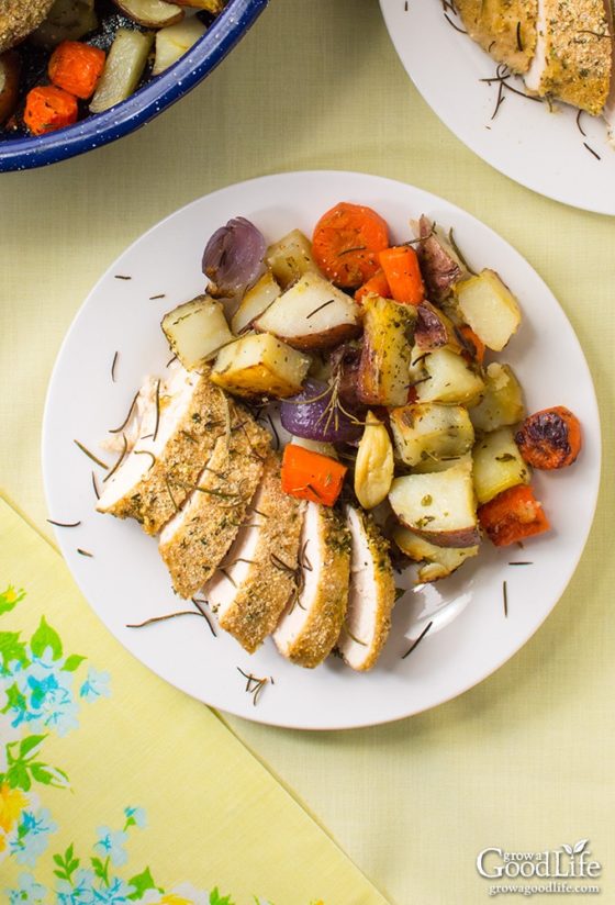 Roasted Rosemary Chicken and Vegetables