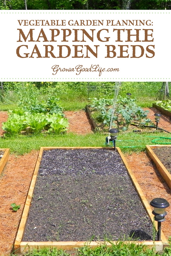 Planning Your Vegetable Garden Mapping The Garden Beds