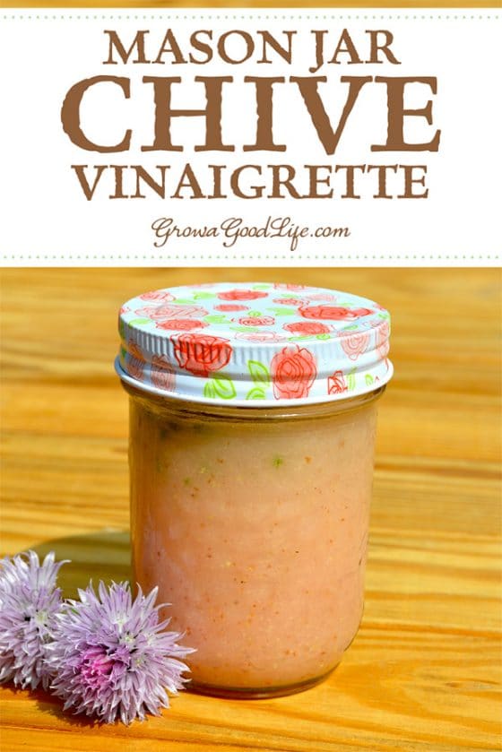 Mason Jar Chive Vinaigrette Recipe