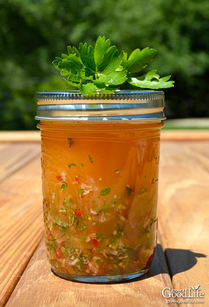 Easy Salad Dressing & Another Use for Your Mason Jars