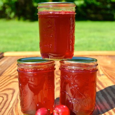 Homemade Crabapple Jelly with No Added Pectin