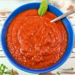 This easy, crockpot tomato sauce made with fresh tomatoes is rich and flavorful. It takes little effort to fill the slow cooker up with all the ingredients and let it simmer all day.