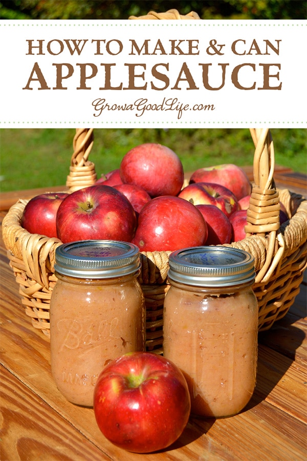 Homemade Applesauce For Canning