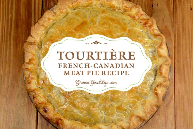 Tourtière, also known as pork pie or meat pie, is a traditional French-Canadian pie served by generations of French-Canadian families throughout Canada and New England. It is made from a combination of ground meat, onions, spices, and herbs baked in a traditional piecrust.