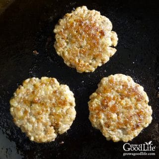 Make your own homemade breakfast sausage patties using good quality pork combined with fresh herbs and savory seasonings.