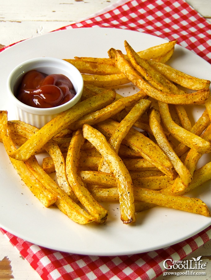 Crispy Taco Seasoned Baked French Fries