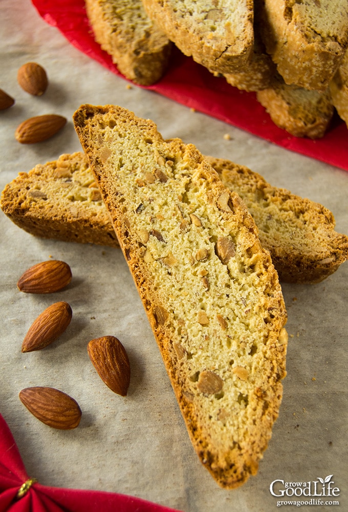 Toasted Almond Anise Biscotti Recipe