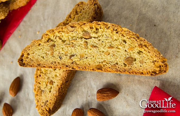 Toasted Almond Anise Biscotti Recipe