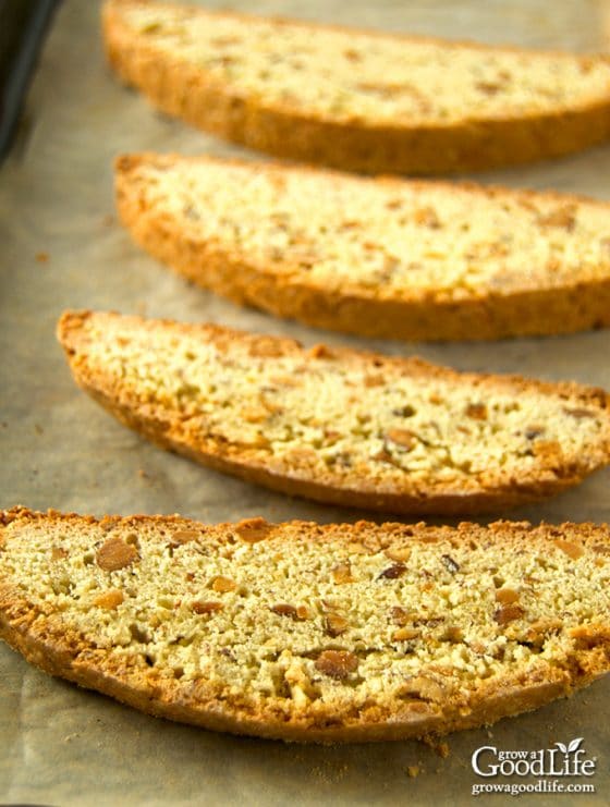 Toasted Almond Anise Biscotti Recipe