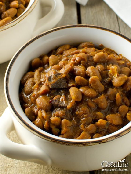 Slow Cooker New England Baked Beans