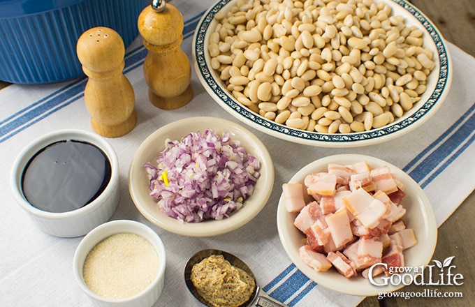 ingredients for baked beans