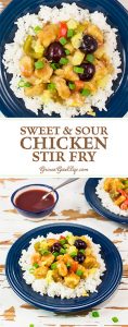 Sweet and Sour Chicken Stir Fry