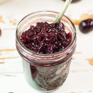This small batch, sweet cherry jam will help you preserve sweet cherries before they are gone for the season. This chunky, low-sugar cherry jam is delicious slathered on toasted homemade bread, swirled in yogurt, or drizzled over ice cream.