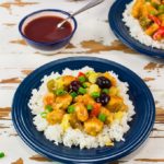 Skip the take-out and make this Sweet and Sour Chicken Stir Fry recipe using fresh cherries, pineapple, and vegetables - No thick breading and no deep-frying.