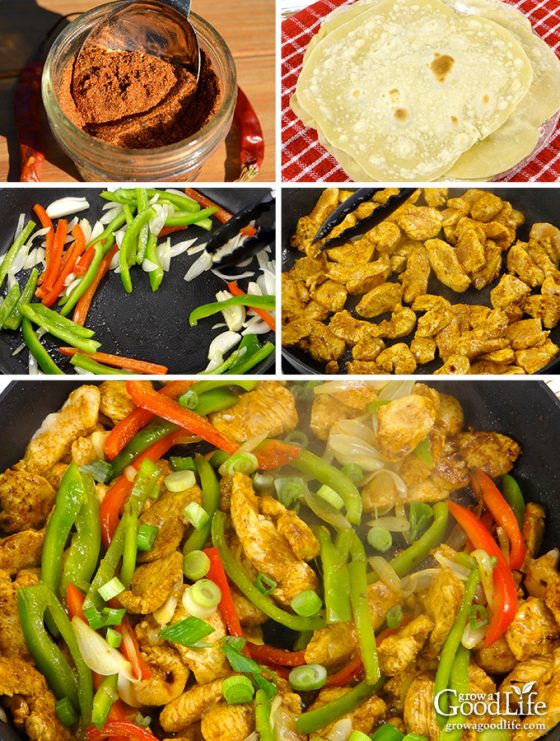 Chili-Lime Chicken Fajitas