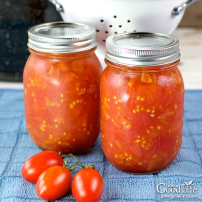 Canning your own diced tomatoes is an easy way to preserve an abundance of ripe tomatoes quickly. Canned tomatoes are handy to use in chilies, soups, stews, and casseroles.