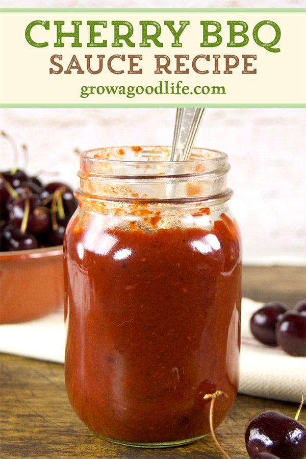 This cherry barbecue sauce recipe is a nice balance of sweet and savory with a little smoky spicy kick.