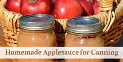 Applesauce for Home Canning