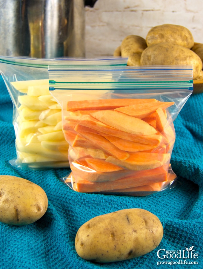 How To Freeze Potato French Fries