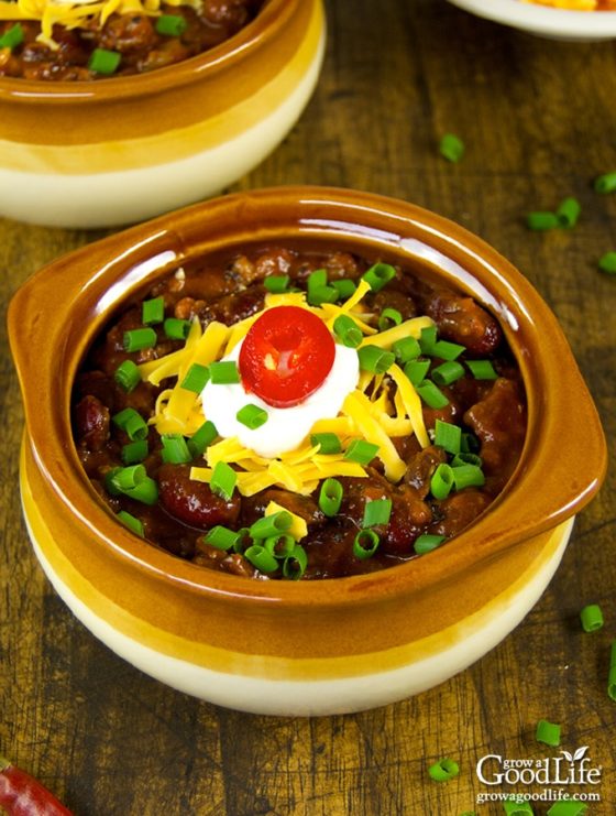 Easy Slow Cooker Chili
