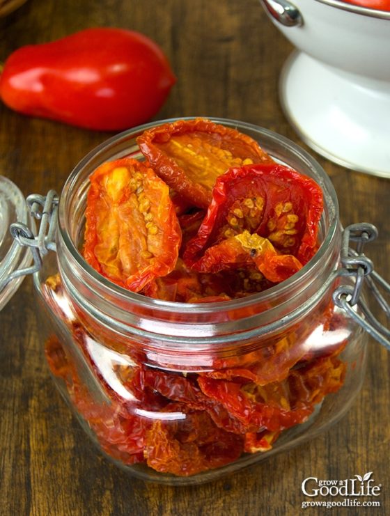 Homemade Sun Dried Tomatoes