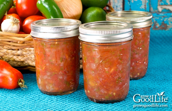 Tomato Jalapeno Salsa Canning Recipe