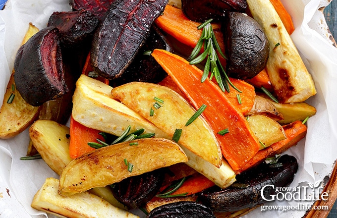 Rustic Roasted Root Vegetables Medley