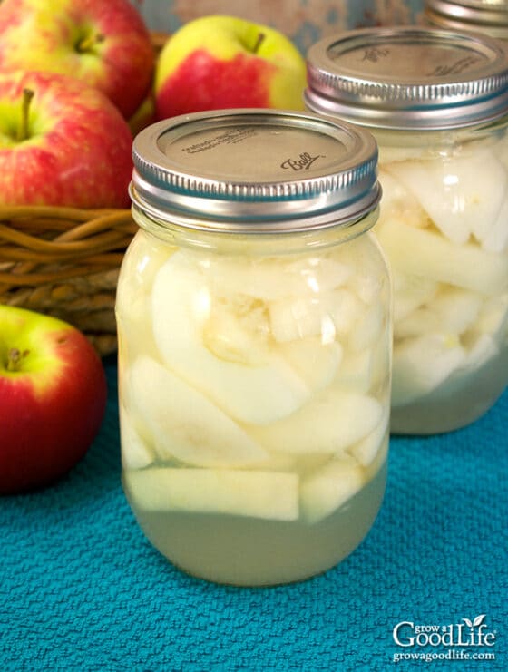 Canning Apples for Food Storage