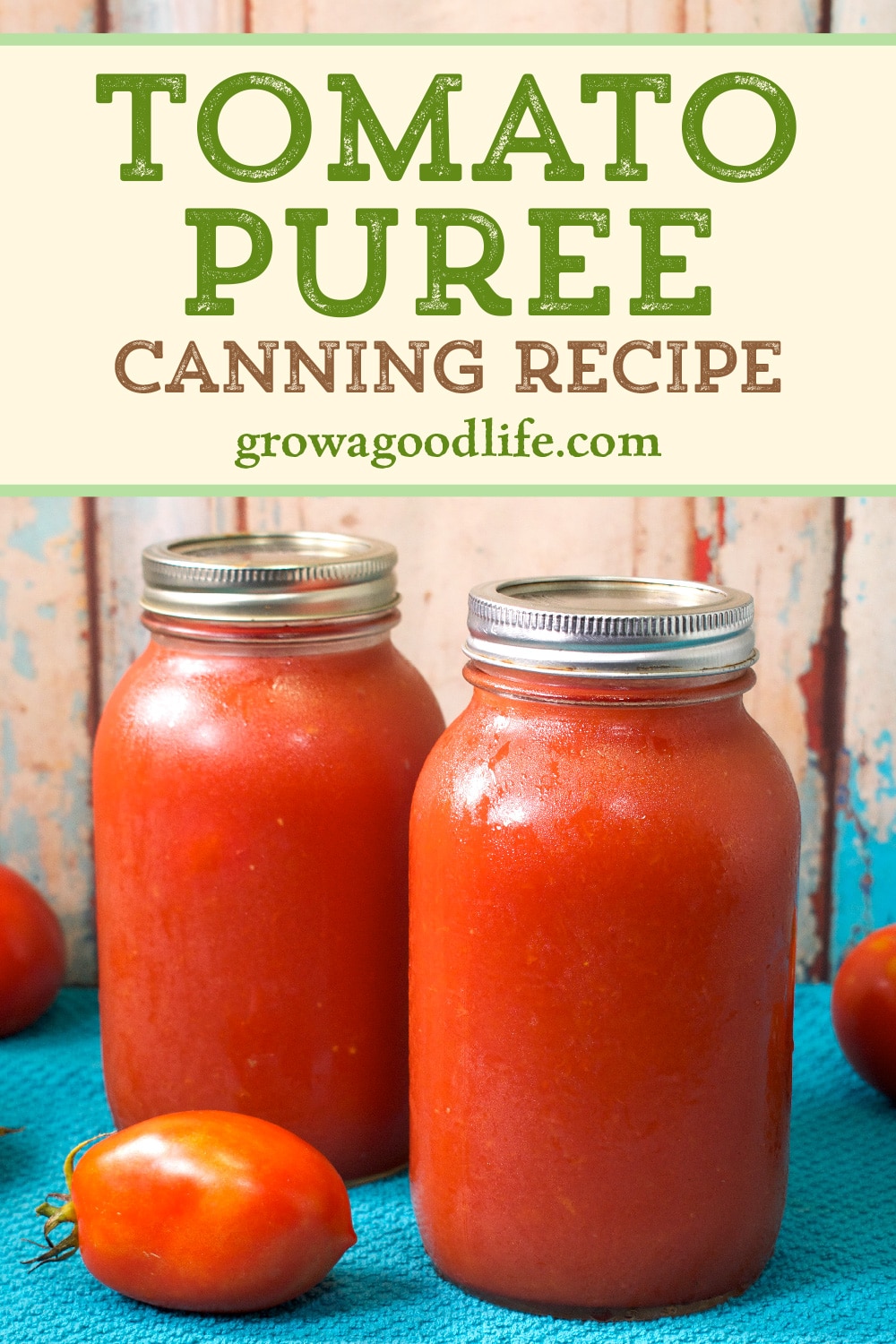 Canning Tomato Puree