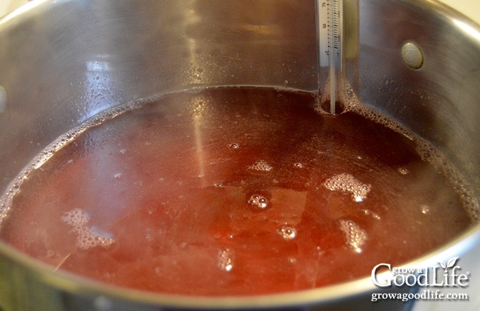 heating apple juice for canning