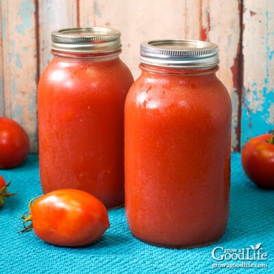Canning Tomato Puree