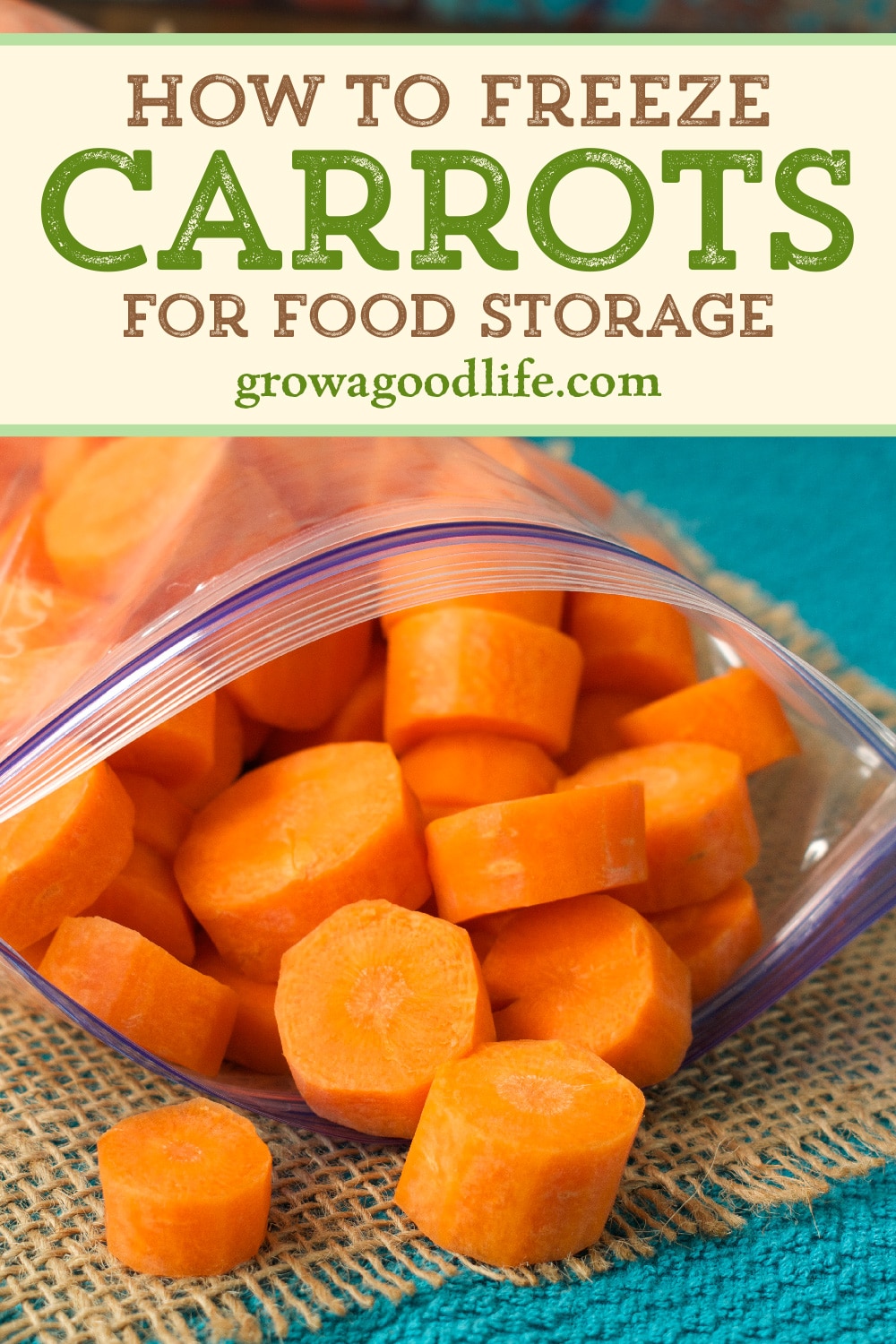 How to Freeze Carrots