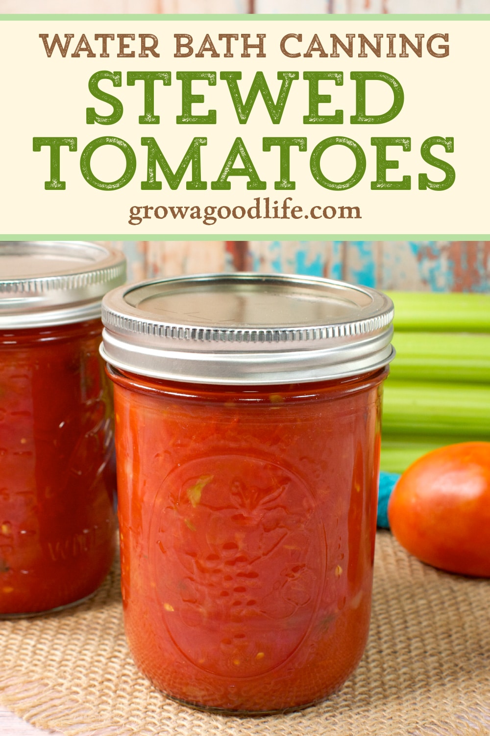 Stewed Tomatoes Recipe for Water Bath Canning