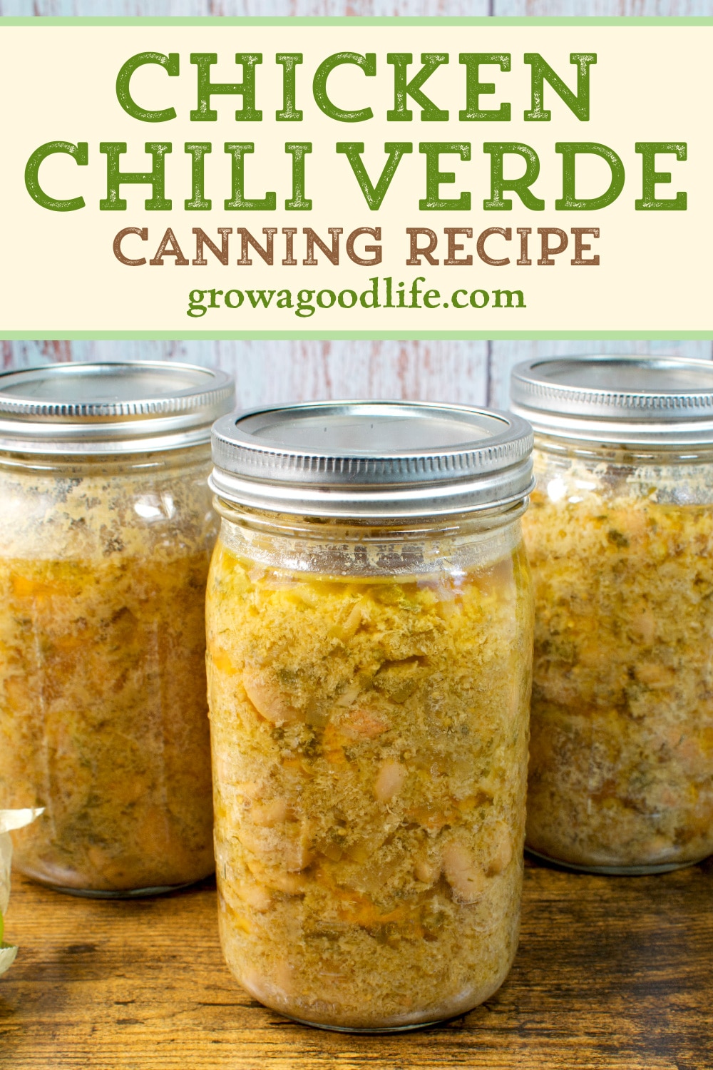 Chicken Chili Verde Canning Recipe
