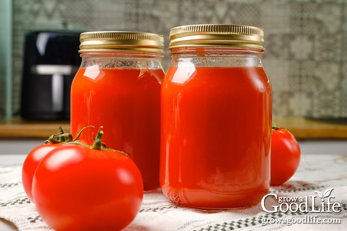Plain Tomato Sauce: Small Batch Canning Recipe